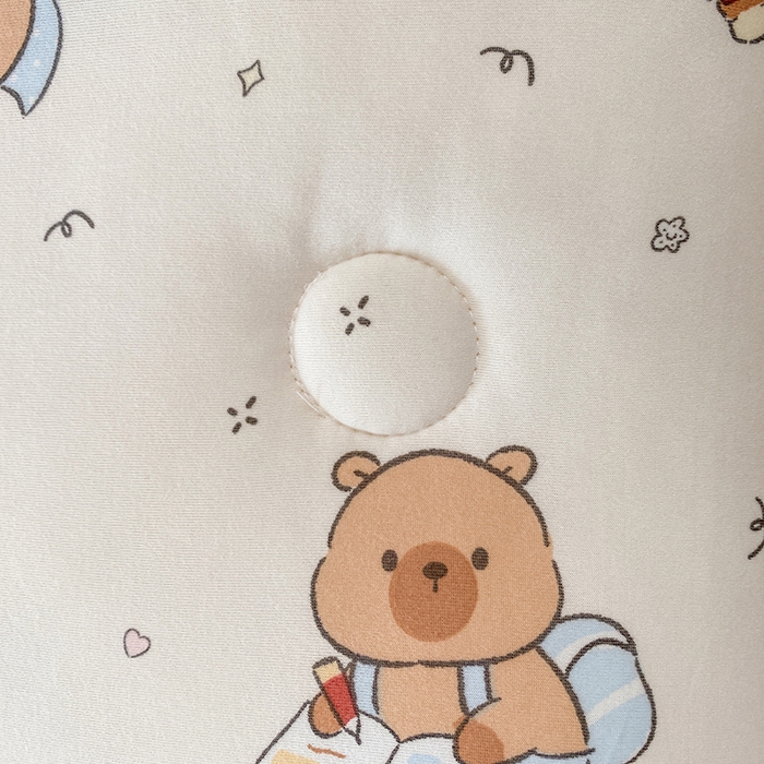 91家纺网 家纺一手货源 找家纺 天瑜家纺 2025新款针织棉手包豆豆被儿童被大豆被被子被芯 手包边  豚豚米