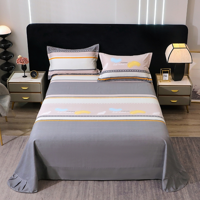 91家纺网 家纺一手货源 找家纺 （总）馨雅家纺 2025新款全棉纯棉磨毛系列床单单品床单单件单床单