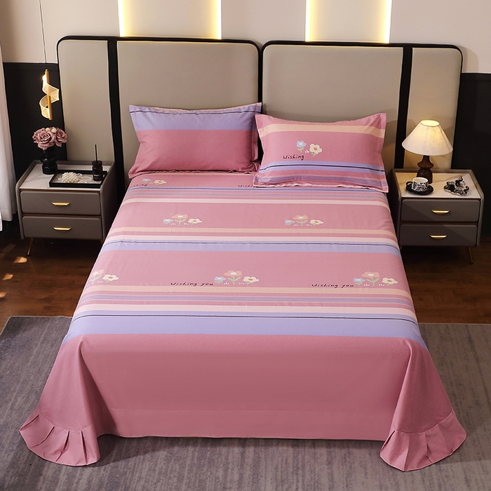 91家纺网 家纺一手货源 找家纺 （总）馨雅家纺 2025新款全棉纯棉磨毛系列床单单品床单单件单床单