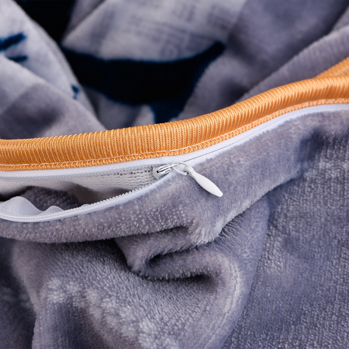 91家纺网 家纺一手货源 找家纺 2025新款牛奶绒印花床裙四件套系列-四件套 发财树