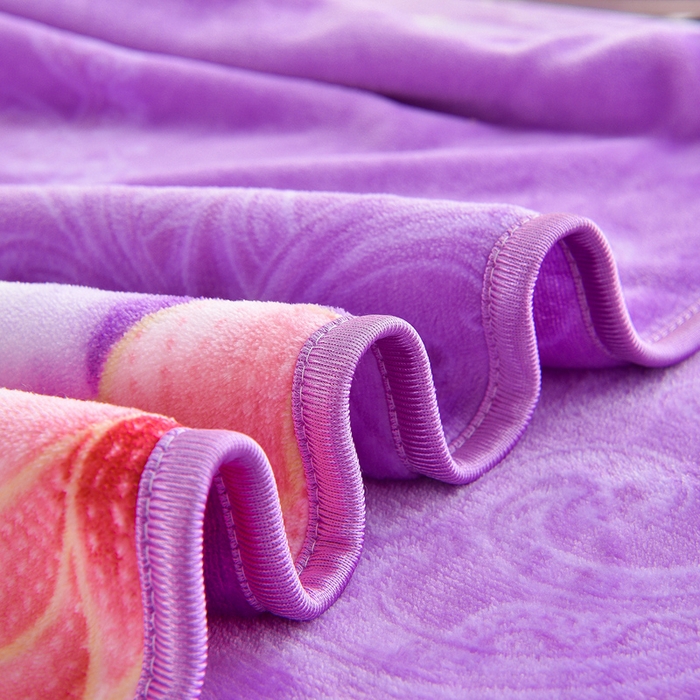 91家纺网 家纺一手货源 找家纺 2025新款牛奶绒印花床裙四件套系列-四件套 国色天香