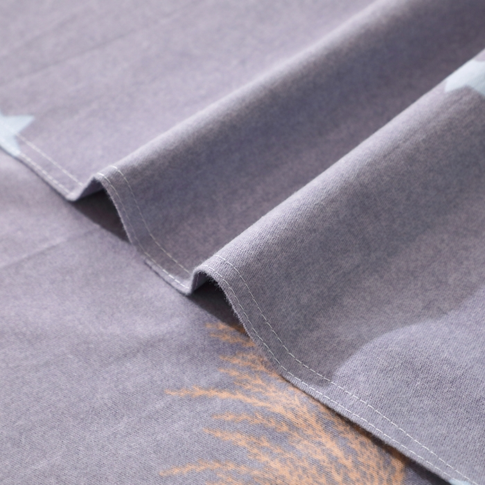 91家纺网 家纺一手货源 找家纺 馨雅家纺 2025新款全棉纯棉磨毛系列床单单品床单单件单床单 芦花-灰