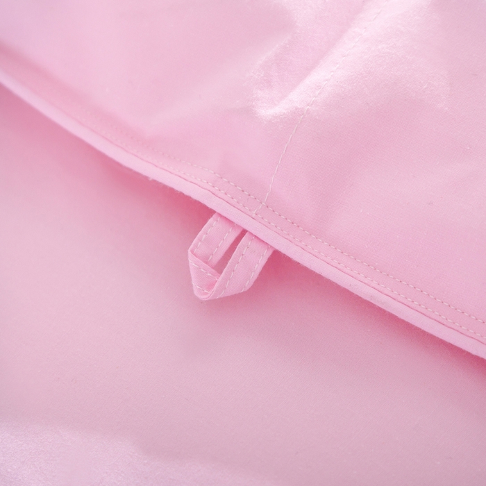 91家纺网 家纺一手货源 找家纺 明羽羽绒 2025新款全棉防羽布平面款羽绒被可定制鹅绒被鸭绒被被子被芯 平面款-少女粉