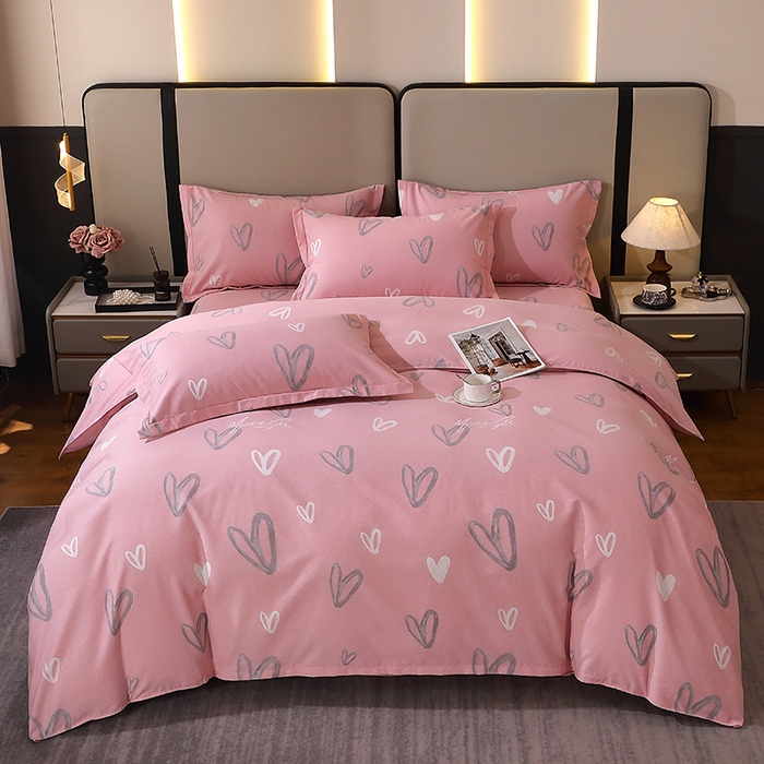 91家纺网 家纺一手货源 找家纺 （总）馨雅家纺 2025新款全棉纯棉磨毛系列四件套