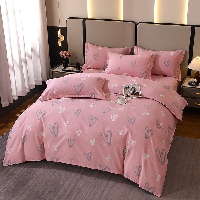 91家纺网 家纺一手货源 找家纺 （总）馨雅家纺 2025新款全棉纯棉磨毛系列四件套