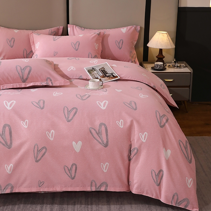 91家纺网 家纺一手货源 找家纺 （总）馨雅家纺 2025新款全棉纯棉磨毛系列四件套