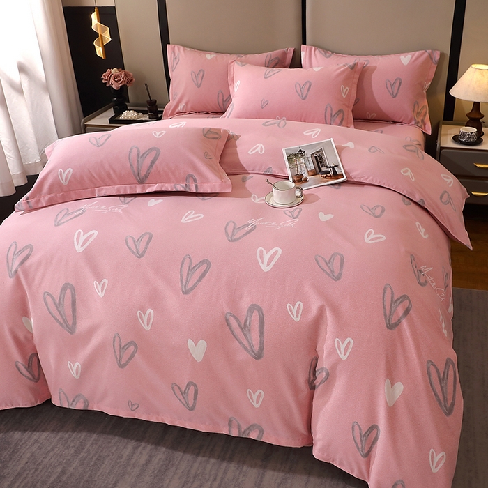 91家纺网 家纺一手货源 找家纺 （总）馨雅家纺 2025新款全棉纯棉磨毛系列四件套