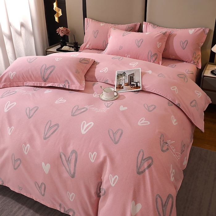 91家纺网 家纺一手货源 找家纺 （总）馨雅家纺 2025新款全棉纯棉磨毛系列四件套