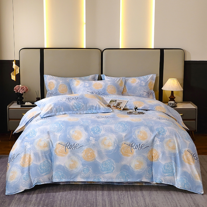 91家纺网 家纺一手货源 找家纺 （总）馨雅家纺 2025新款全棉纯棉磨毛系列四件套