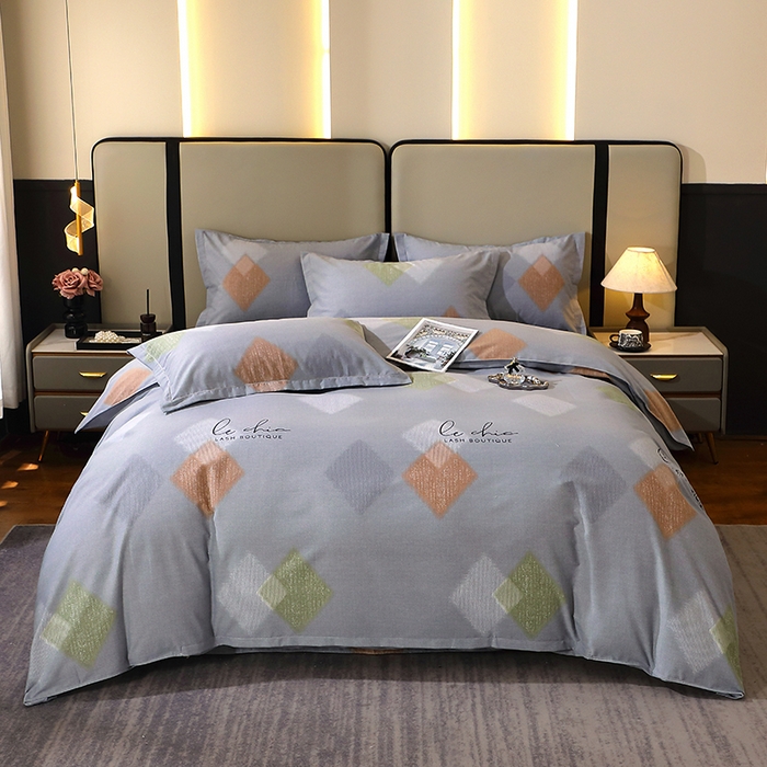 91家纺网 家纺一手货源 找家纺 （总）馨雅家纺 2025新款全棉纯棉磨毛系列四件套