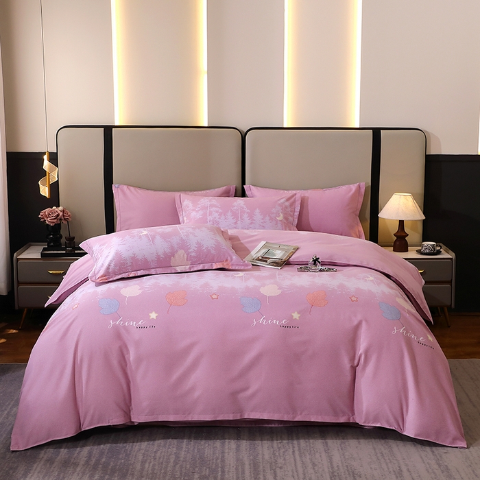 91家纺网 家纺一手货源 找家纺 （总）馨雅家纺 2025新款全棉纯棉磨毛系列四件套