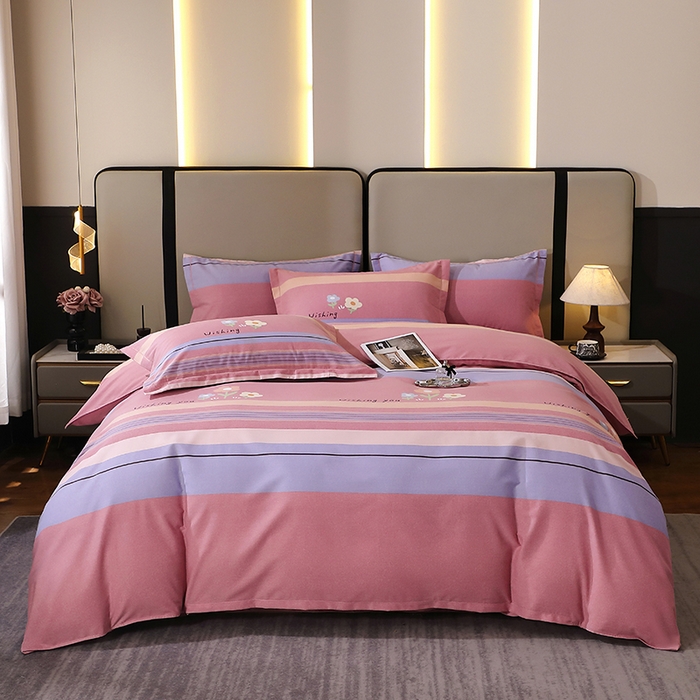 91家纺网 家纺一手货源 找家纺 （总）馨雅家纺 2025新款全棉纯棉磨毛系列四件套