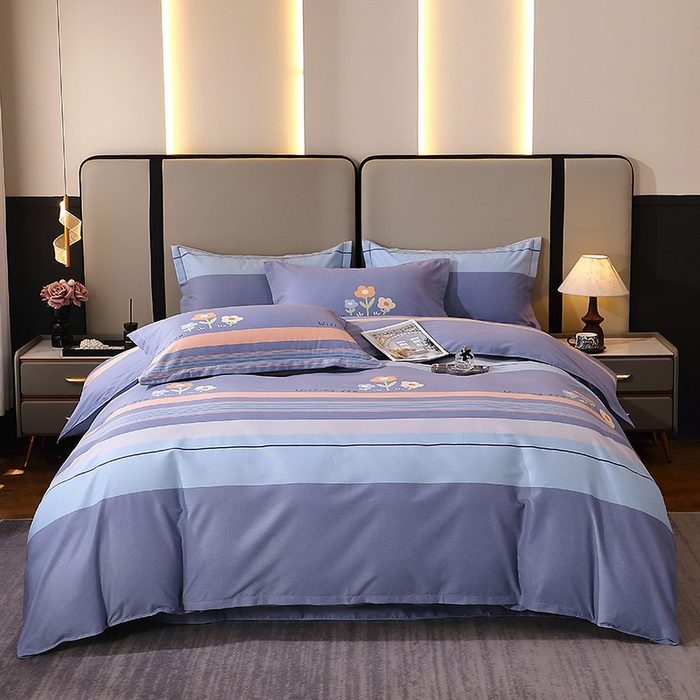 91家纺网 家纺一手货源 找家纺 （总）馨雅家纺 2025新款全棉纯棉磨毛系列四件套