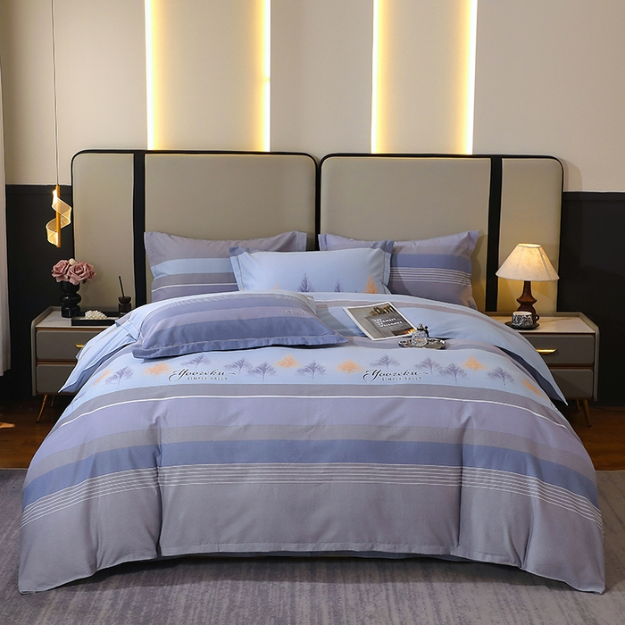 91家纺网 家纺一手货源 找家纺 （总）馨雅家纺 2025新款全棉纯棉磨毛系列四件套