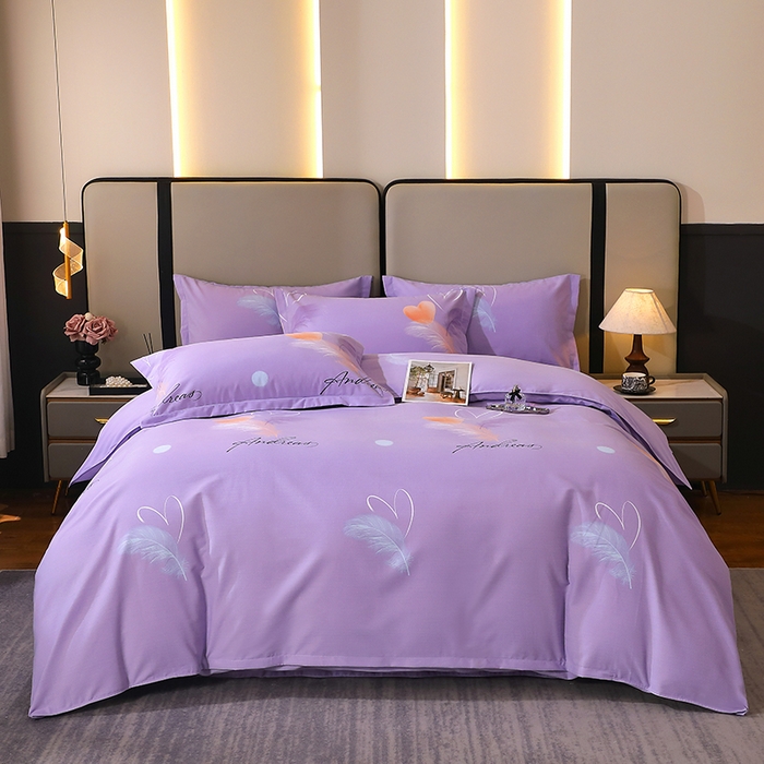 91家纺网 家纺一手货源 找家纺 （总）馨雅家纺 2025新款全棉纯棉磨毛系列四件套