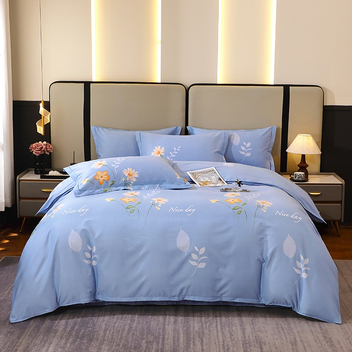 91家纺网 家纺一手货源 找家纺 （总）馨雅家纺 2025新款全棉纯棉磨毛系列四件套