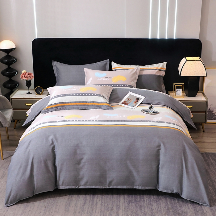 91家纺网 家纺一手货源 找家纺 （总）馨雅家纺 2025新款全棉纯棉磨毛系列四件套