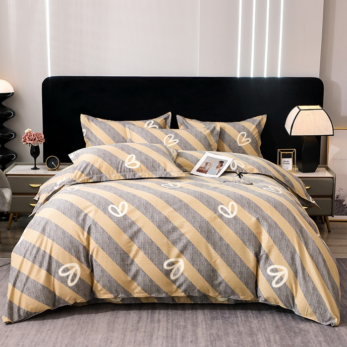 91家纺网 家纺一手货源 找家纺 （总）馨雅家纺 2025新款全棉纯棉磨毛系列四件套