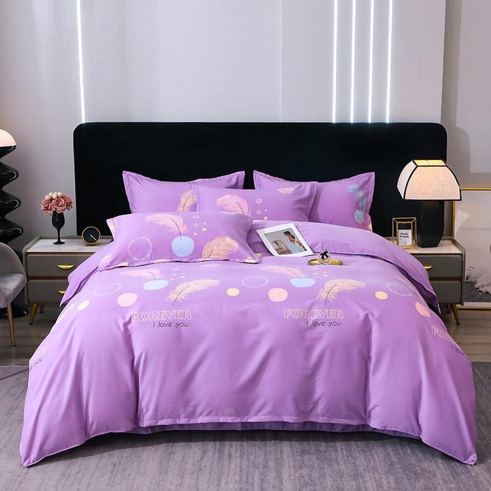 91家纺网 家纺一手货源 找家纺 （总）馨雅家纺 2025新款全棉纯棉磨毛系列四件套