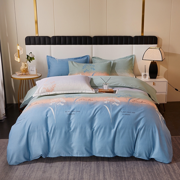 91家纺网 家纺一手货源 找家纺 （总）馨雅家纺 2025新款全棉纯棉磨毛系列四件套