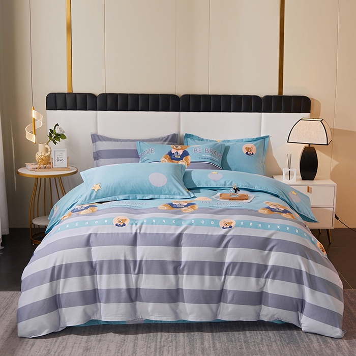 91家纺网 家纺一手货源 找家纺 （总）馨雅家纺 2025新款全棉纯棉磨毛系列四件套