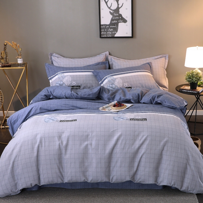 91家纺网 家纺一手货源 找家纺 （总）馨雅家纺 2025新款全棉纯棉磨毛系列四件套