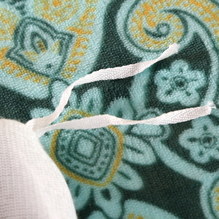 91家纺网 家纺一手货源 找家纺 望淮 2025新款230g印花金貂绒牛奶绒四件套 秘密花园绿