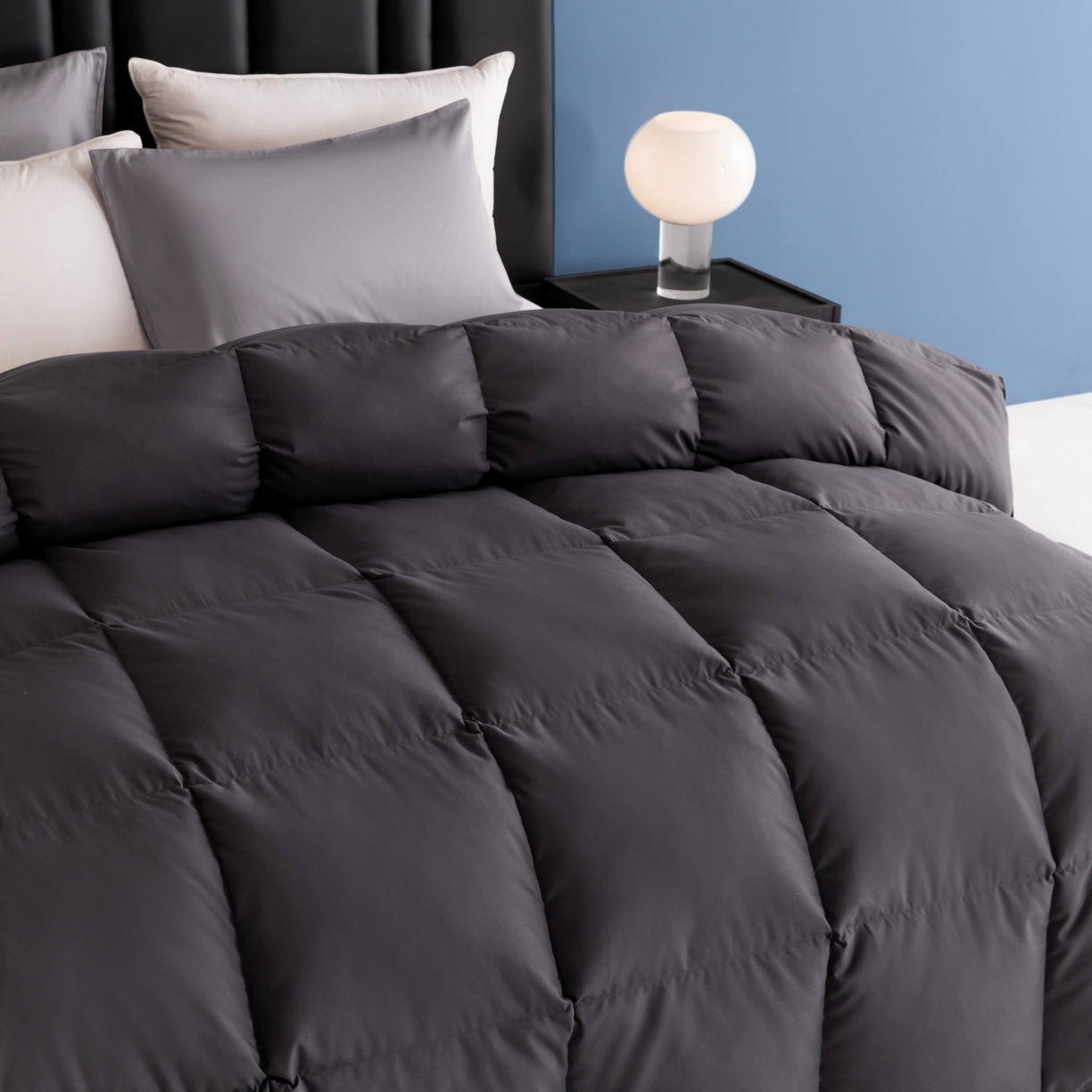 91家纺网 家纺一手货源 找家纺 （总）圣梦莱羽绒家纺 2025款新品跨境出海外贸专供羽绒被（订单）可定制填充重量（gsm）