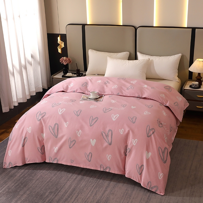 91家纺网 家纺一手货源 找家纺 （总）馨雅家纺 2025新款全棉纯棉磨毛系列被套单品被套单件单被套