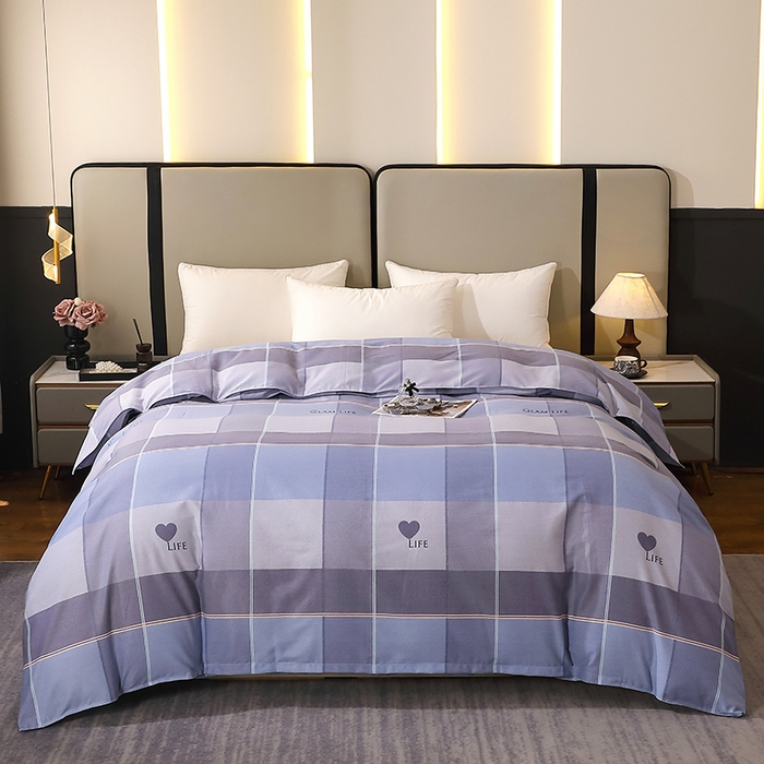 91家纺网 家纺一手货源 找家纺 （总）馨雅家纺 2025新款全棉纯棉磨毛系列被套单品被套单件单被套