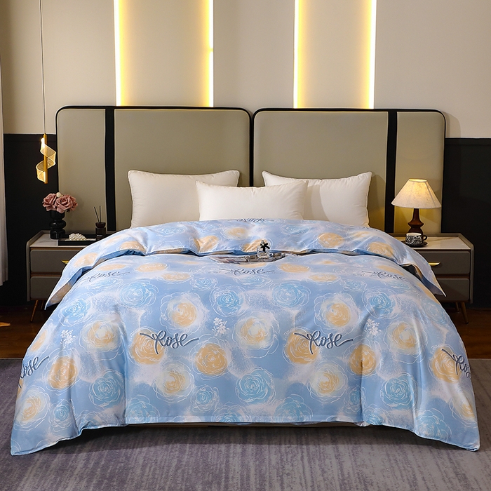 91家纺网 家纺一手货源 找家纺 （总）馨雅家纺 2025新款全棉纯棉磨毛系列被套单品被套单件单被套