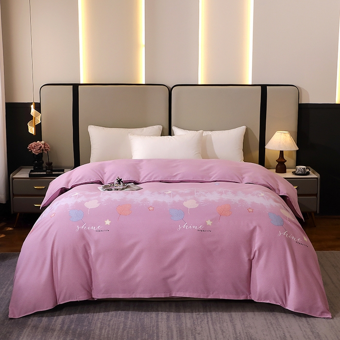 91家纺网 家纺一手货源 找家纺 （总）馨雅家纺 2025新款全棉纯棉磨毛系列被套单品被套单件单被套