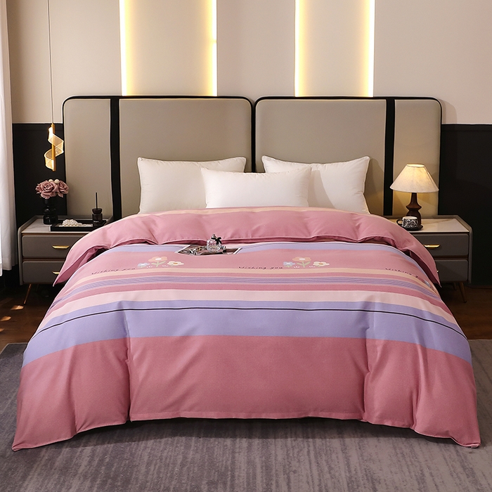 91家纺网 家纺一手货源 找家纺 （总）馨雅家纺 2025新款全棉纯棉磨毛系列被套单品被套单件单被套