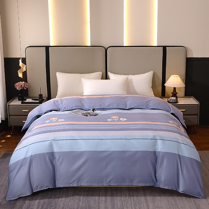 91家纺网 家纺一手货源 找家纺 （总）馨雅家纺 2025新款全棉纯棉磨毛系列被套单品被套单件单被套