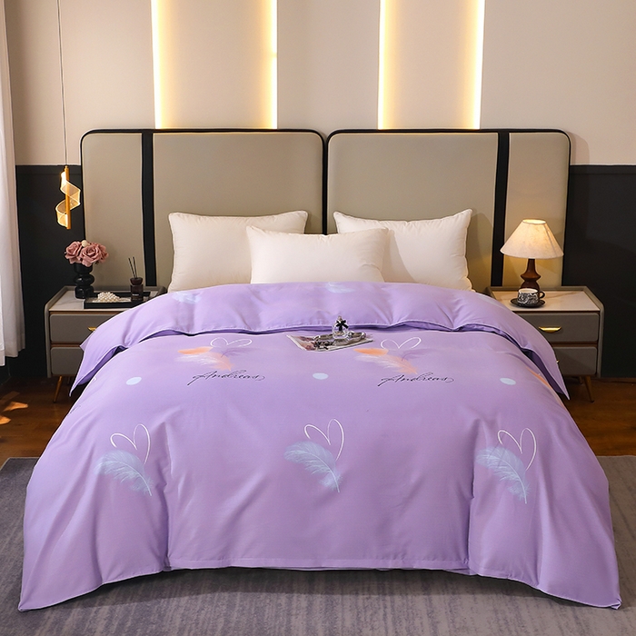 91家纺网 家纺一手货源 找家纺 （总）馨雅家纺 2025新款全棉纯棉磨毛系列被套单品被套单件单被套