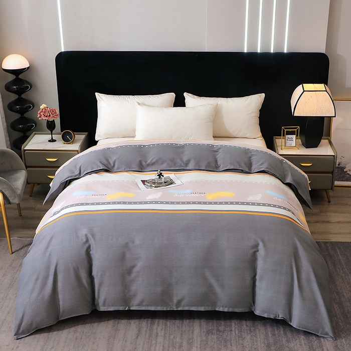 91家纺网 家纺一手货源 找家纺 （总）馨雅家纺 2025新款全棉纯棉磨毛系列被套单品被套单件单被套