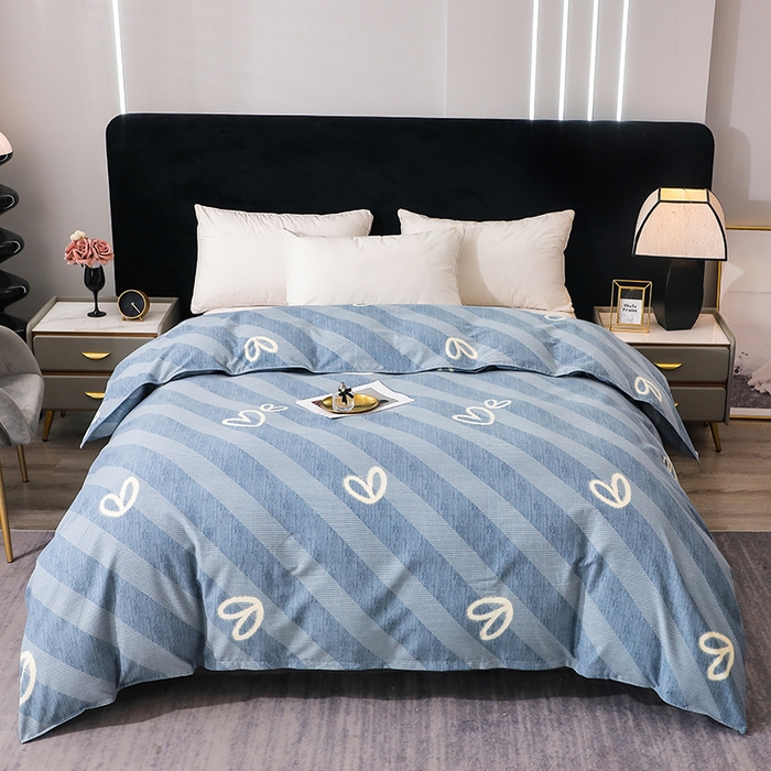 91家纺网 家纺一手货源 找家纺 （总）馨雅家纺 2025新款全棉纯棉磨毛系列被套单品被套单件单被套