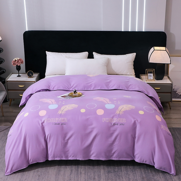 91家纺网 家纺一手货源 找家纺 （总）馨雅家纺 2025新款全棉纯棉磨毛系列被套单品被套单件单被套