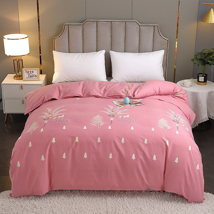 91家纺网 家纺一手货源 找家纺 （总）馨雅家纺 2025新款全棉纯棉磨毛系列被套单品被套单件单被套