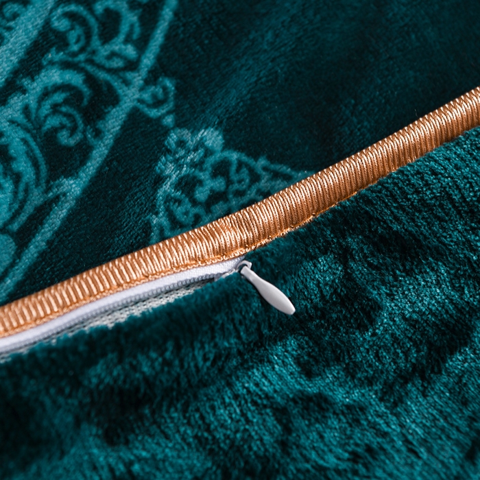 91家纺网 家纺一手货源 找家纺 首选家纺 2025新款加厚保暖牛奶绒金貂绒法莱绒床裙款四件套 花好月圆