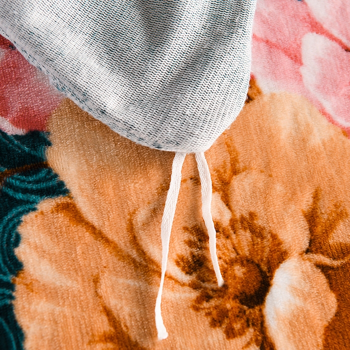 91家纺网 家纺一手货源 找家纺 首选家纺 2025新款加厚保暖牛奶绒金貂绒法莱绒床裙款四件套 花好月圆