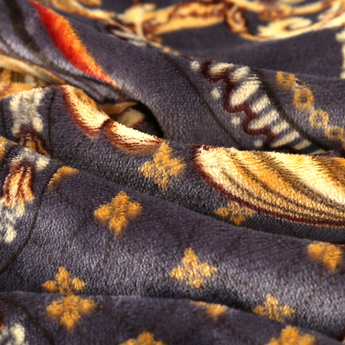 91家纺网 家纺一手货源 找家纺 首选家纺 2025新款加厚保暖牛奶绒金貂绒法莱绒床裙款四件套 皇家风范