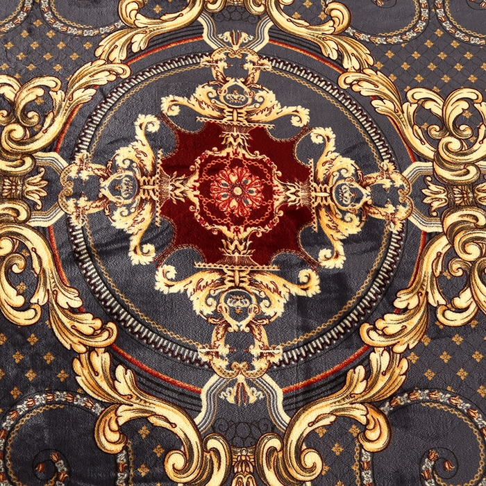 91家纺网 家纺一手货源 找家纺 首选家纺 2025新款加厚保暖牛奶绒金貂绒法莱绒床裙款四件套 皇家风范