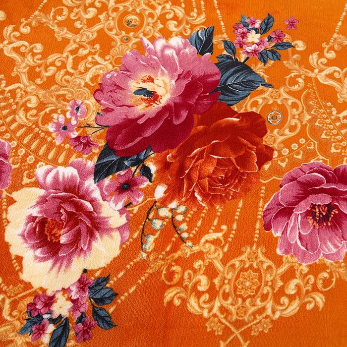 91家纺网 家纺一手货源 找家纺 首选家纺 2025新款加厚保暖牛奶绒金貂绒法莱绒床裙款四件套 奢华风情