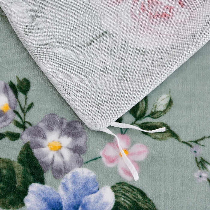 91家纺网 家纺一手货源 找家纺 慕婷家纺 2025新款牛奶绒印花四件套 繁花似锦