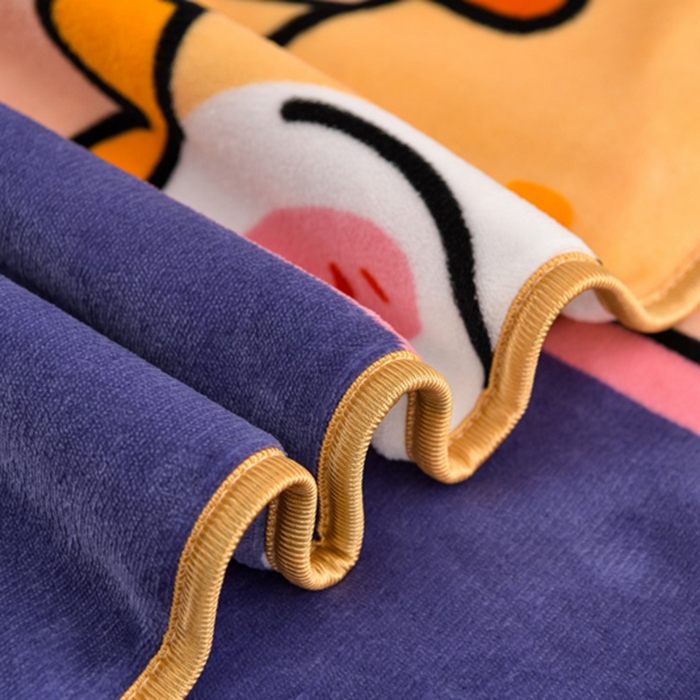 91家纺网 家纺一手货源 找家纺 慕婷家纺 2025新款牛奶绒印花四件套 迪迪龙