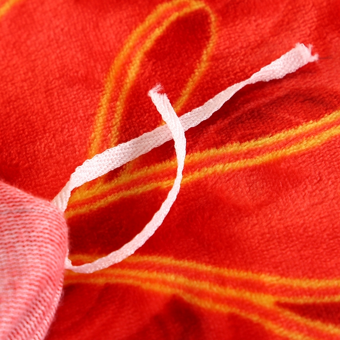 91家纺网 家纺一手货源 找家纺 望淮 2025新款230g印花金貂绒牛奶绒四件套 心心相印