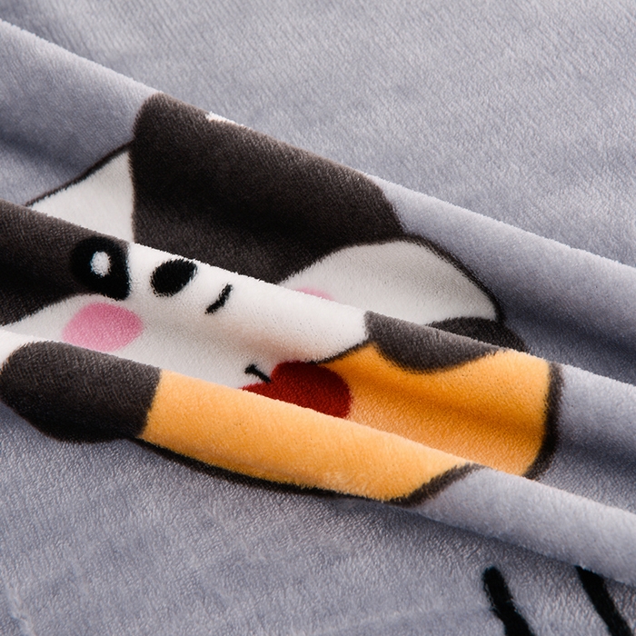 91家纺网 家纺一手货源 找家纺 慕婷家纺 2025新款牛奶绒印花四件套 眯眯眼