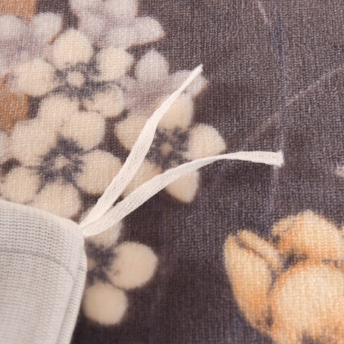 91家纺网 家纺一手货源 找家纺 望淮 2025新款230g印花金貂绒牛奶绒四件套 挪威森林