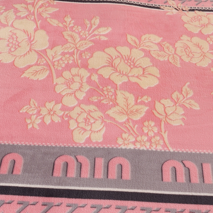 91家纺网 家纺一手货源 找家纺 望淮 2025新款230g印花金貂绒牛奶绒四件套 缪缪